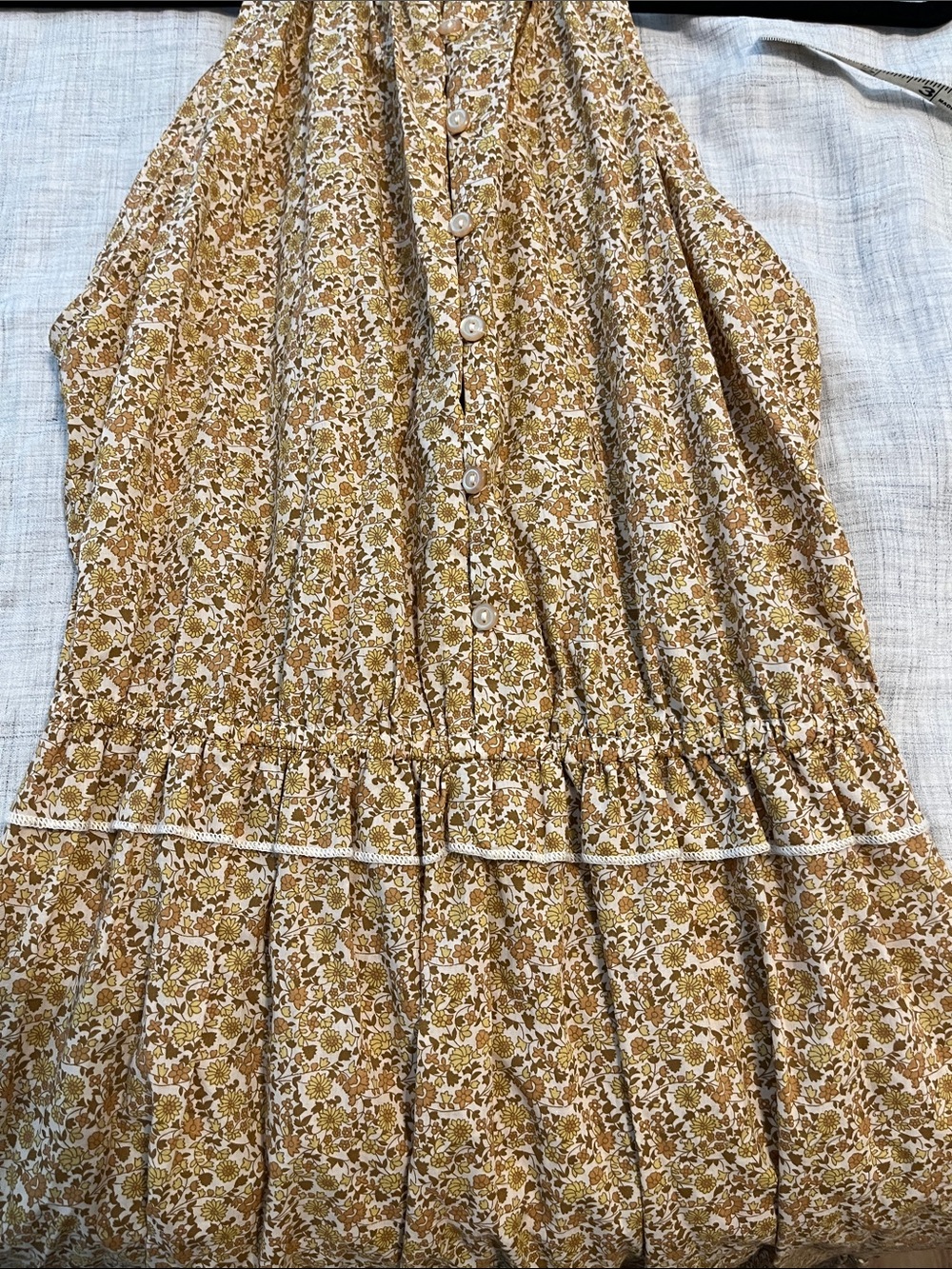 Christy Dawn Reese dress in daffodil blooming meadow - Picture 5 of 12